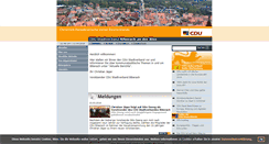 Desktop Screenshot of cdu-biberach.de